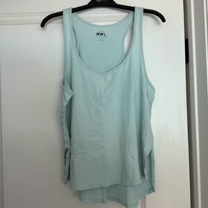 MWL Madewell Seafoam Workout Tank